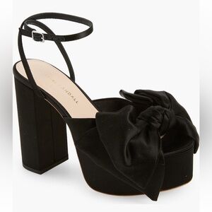 LOEFFLER RANDALL Kiki Bow Platform Sandal Size 9.5 NEW in BOX